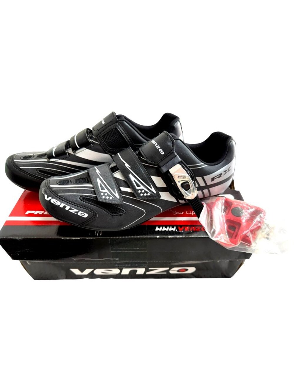 Venzo Road Men's SZ 7.5 Cycling Shoes NWB